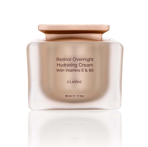 Retinol Overnight Hydrating Cream  With Vitamins E & B5